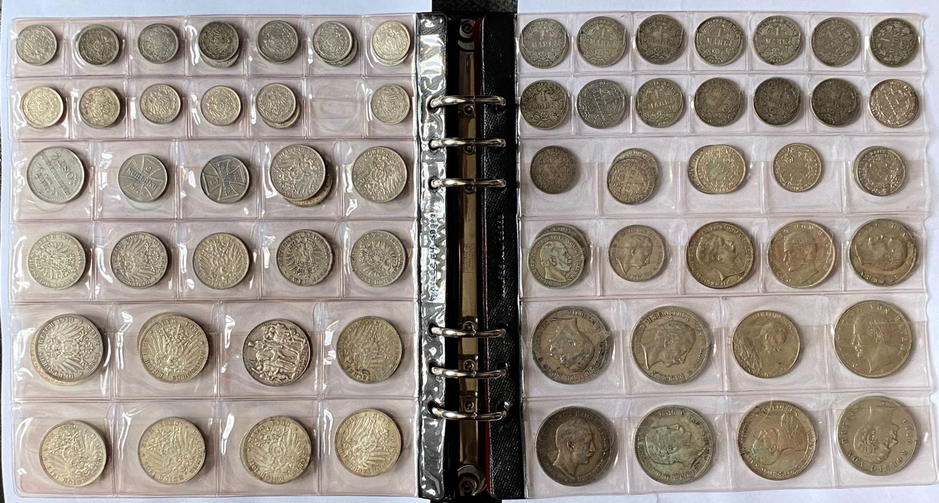 Collection of coins. Mostly silver, Deutsches Reich und III. Reich.Will be auctioned for research