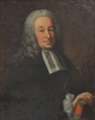 UNSIGNED (XVIII / XIX). Portrait of a lawyer.64 cm x 81 cm. Painting. Oil on canvas. No signature