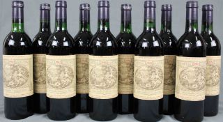 1982 Chateau Cadet-Piola, Saint-Emilion Grand Cru Classé. AC.10 whole bottles. 75 cl, Mise en