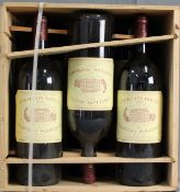 1995 Pavillon Rouge du Chateau Margaux, Margaux, France.6 magnum bottles, 12.5% Vol. 150 cl. OWC.