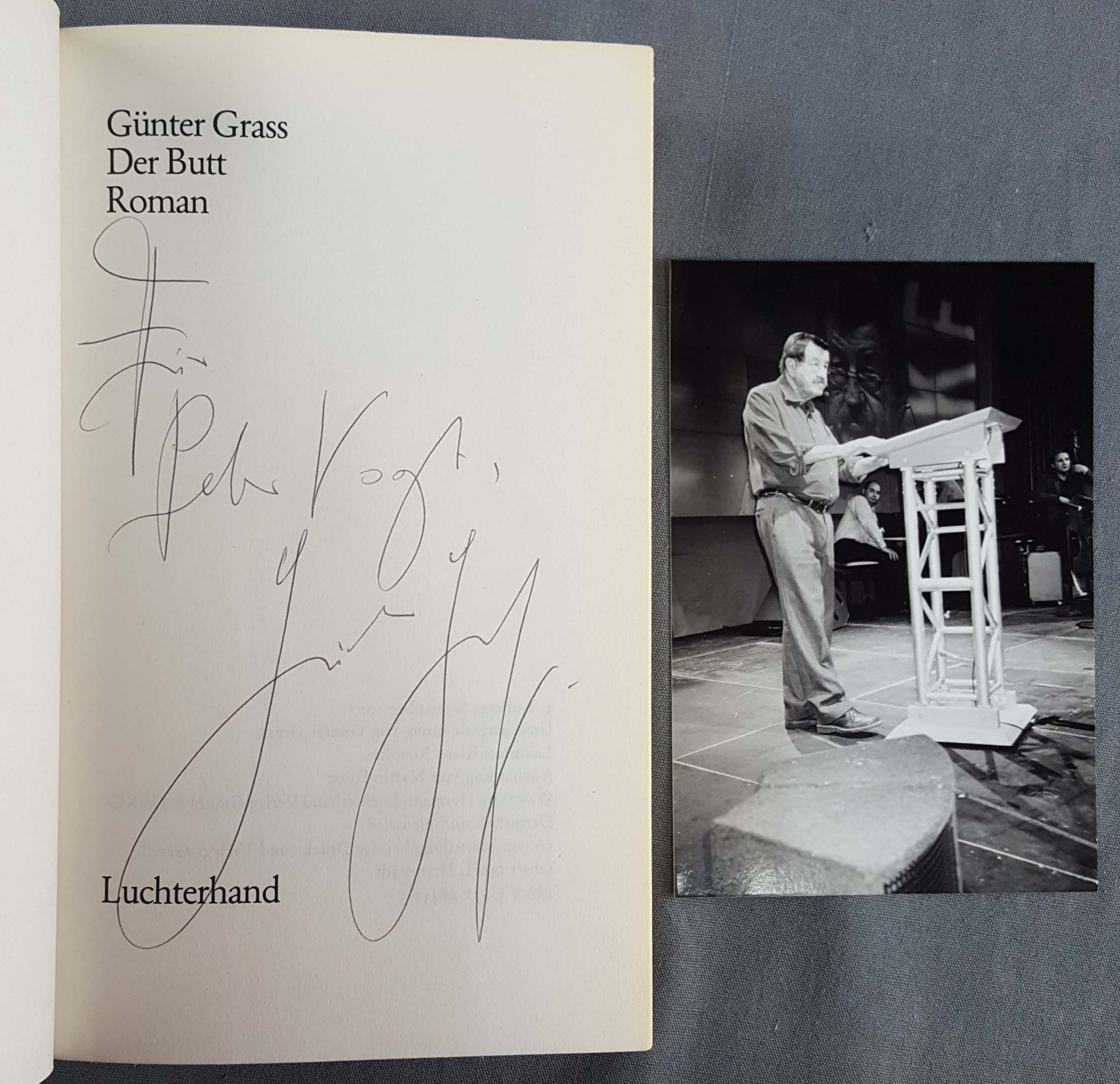 Günter GRASS (1927 - 2015). Five signed works.Two copies ''Hundejahre''. ''Der Butt'', with - Bild 7 aus 7