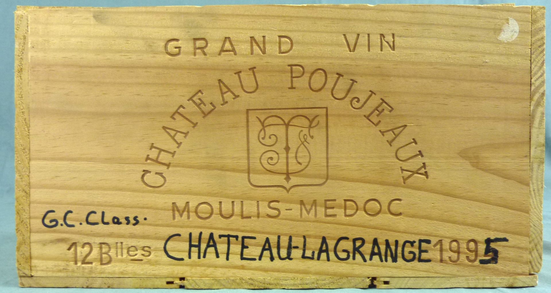 1995 Chateau Lagrange, Saint-Julien, France12 whole bottles. 12.5% Vol. 75 cl. OWC. Mis en - Bild 2 aus 5