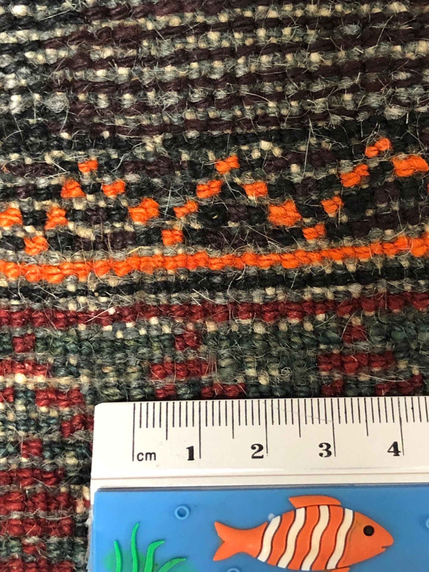Baluch main carpet. Turkmen from Chorassan. Old, around 1930.280 cm x 155 cm including the flat - Bild 4 aus 12
