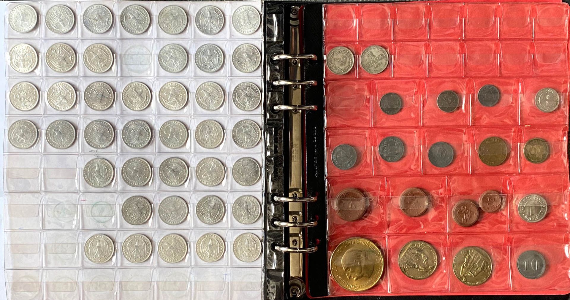 Collection of coins. Mostly silver, Deutsches Reich und III. Reich.Will be auctioned for research - Bild 6 aus 10