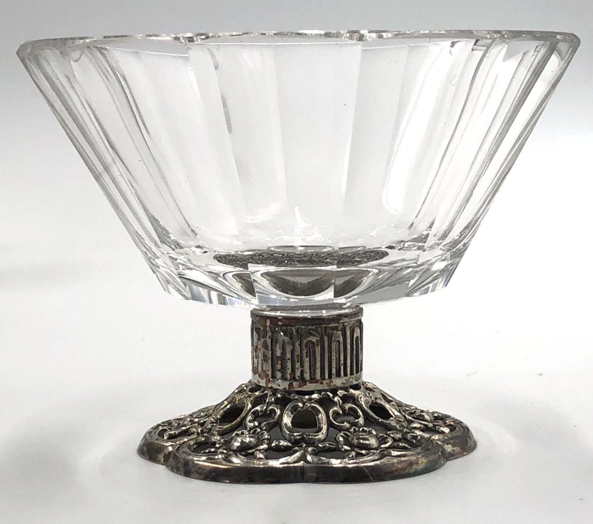Silver with lead crystal glass cups. 23 ice cups and 8 champagne glasses.Up to 12 cm high. Proably - Bild 7 aus 14
