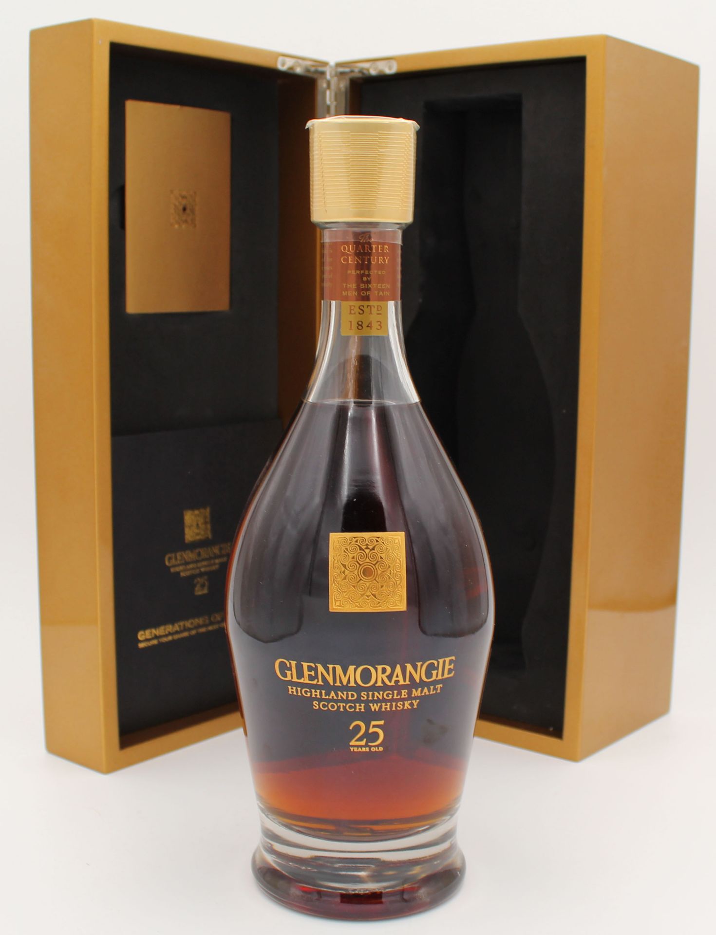 Glenmorangie 'The Quarter Century'25 Year Old Single Malt Scotch Whisky, Highlands, Scotland.A whole