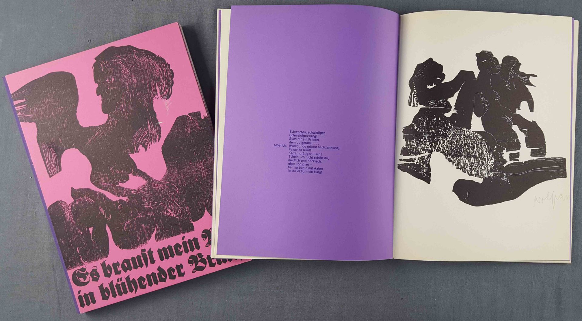 EREMITEN - Press. 55 works. 1960 - 1980.Bis 45 cm x 14 cm. 55 Bücher. Meist signierte und - Bild 2 aus 14