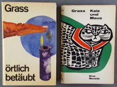 Günter GRASS (1927 - 2015). Two works, both signed.''Katz und Maus'', Luchterhand, 1961. Dazu ''