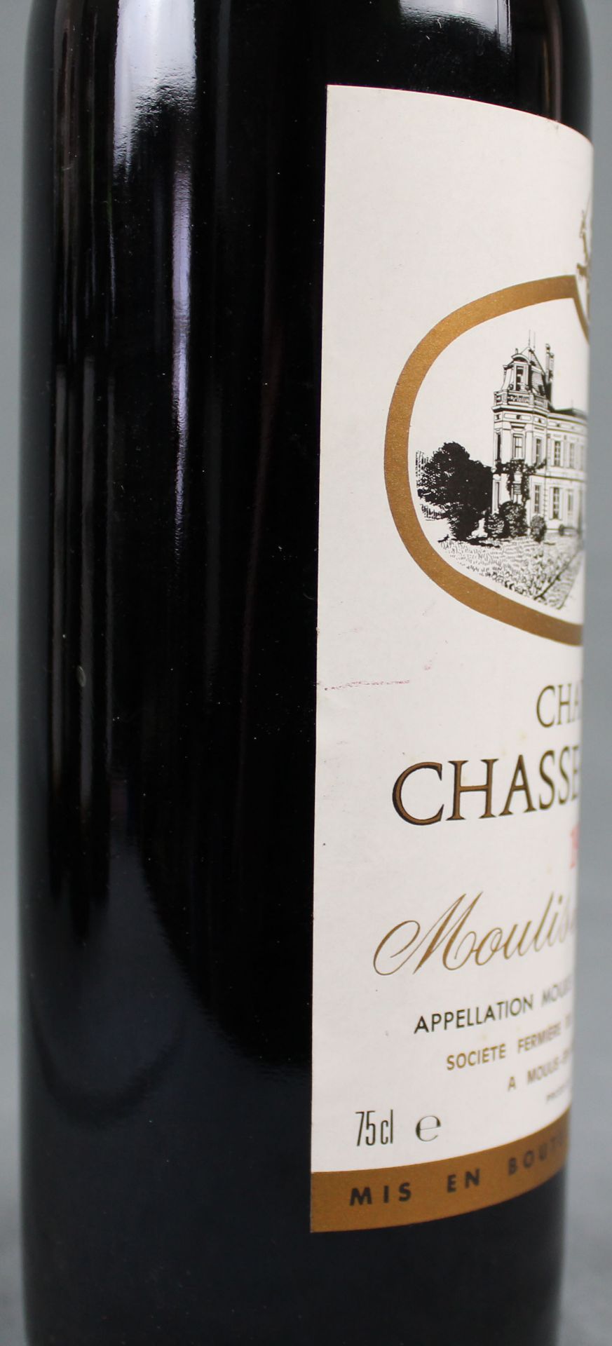 1982 Chateau Chasse-Spleen. Moulis en Medoc AC.11 whole bottles. 75 cl, Mise en Bouteille au - Bild 5 aus 6
