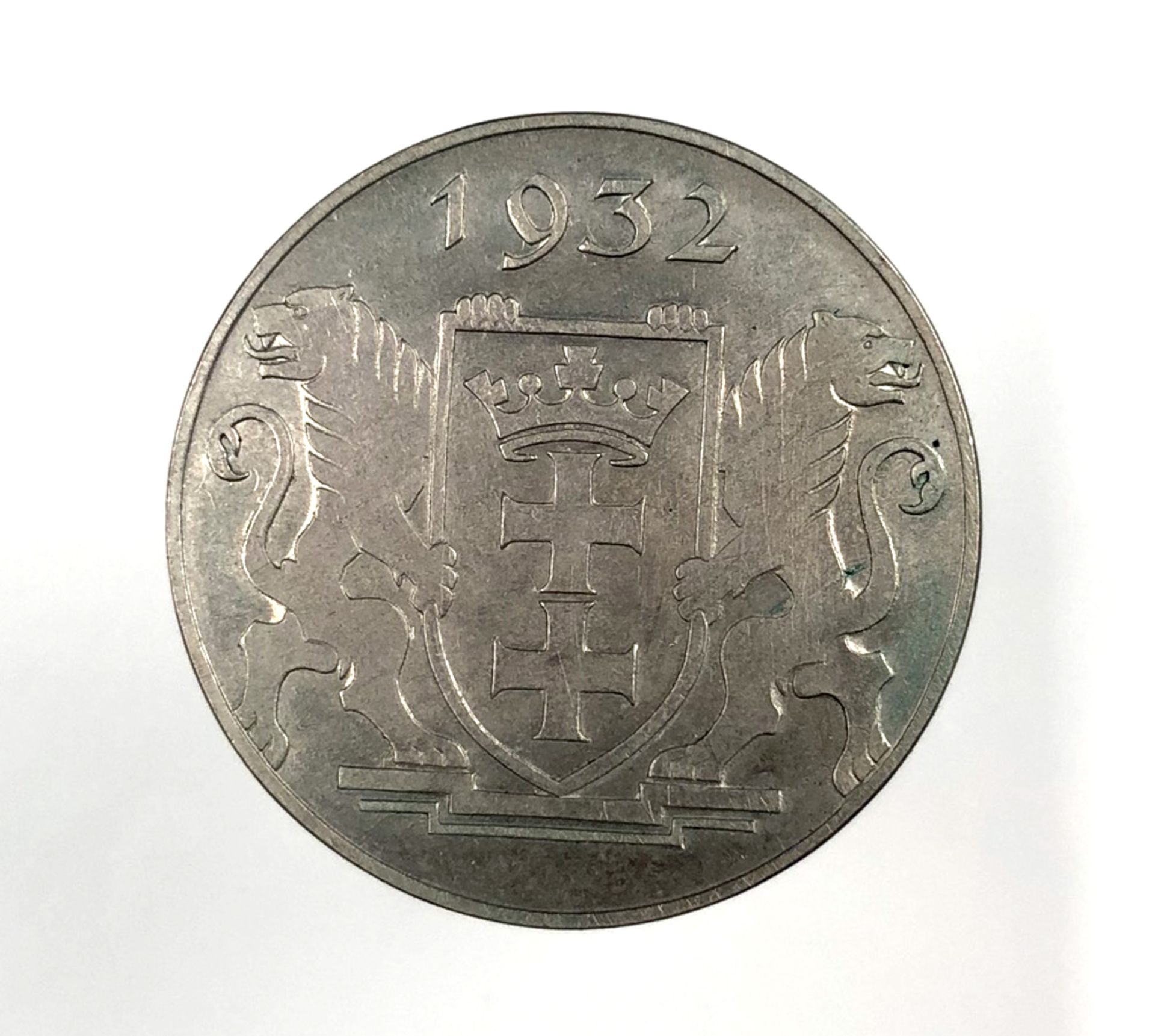 Danzig 2 Gulden 1932 (J. D16).9,9 Gramm.Danzig 2 Gulden 1932 (J. D16).9,9 Gramm. - Bild 2 aus 4