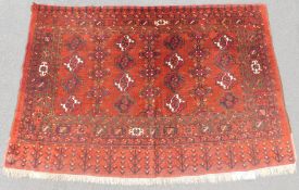 Ersari Beschir Tschowal. Turkmenistan. Antik. Circa 150 - 200 Jahre alt.110 cm x 165 cm.