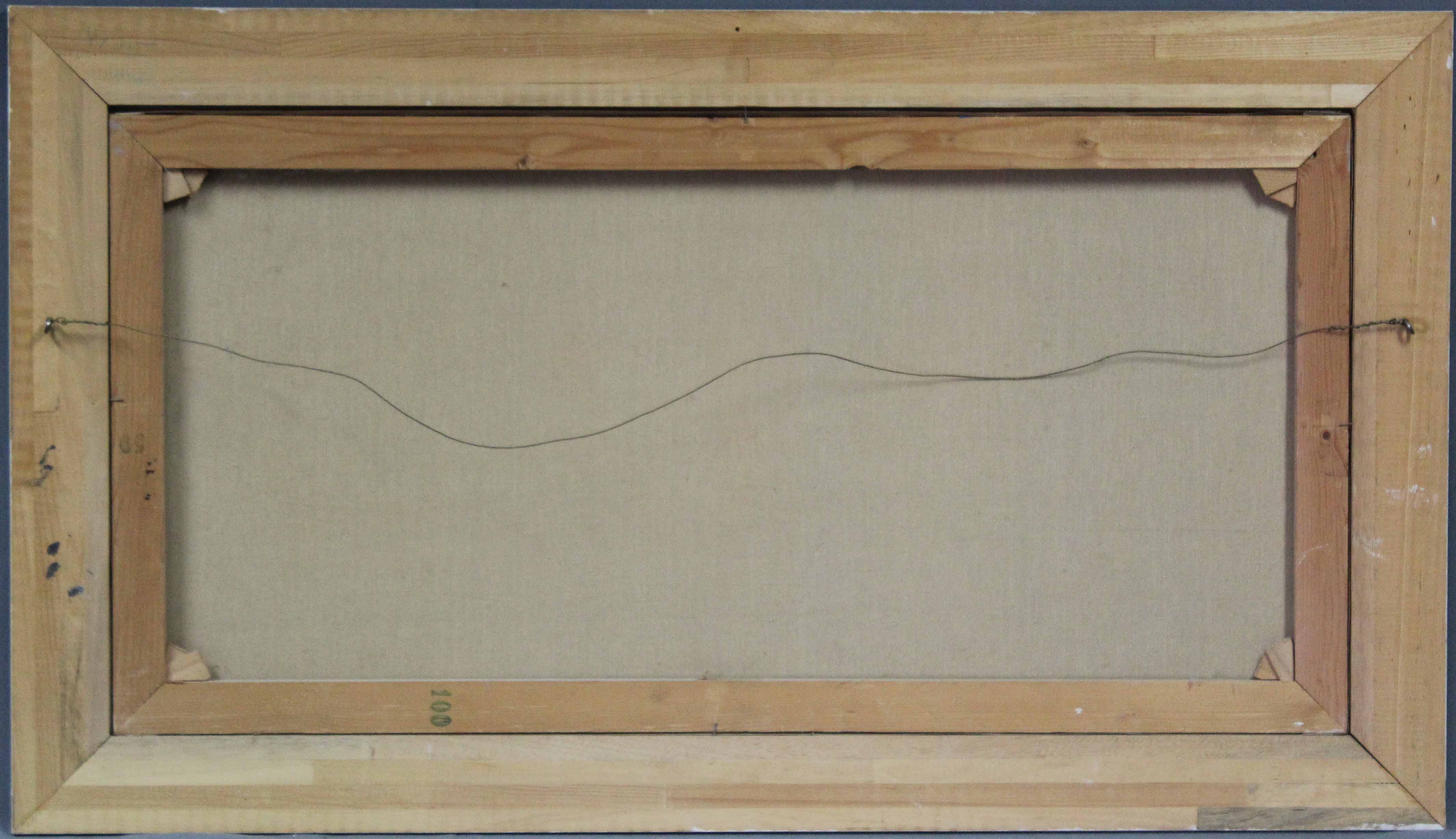 Horst ALTERMANN (1925 - 1978). Segelschiffe.50 cm x 100 cm. Gemälde. Öl auf Leinwand. Links unten - Image 5 of 6