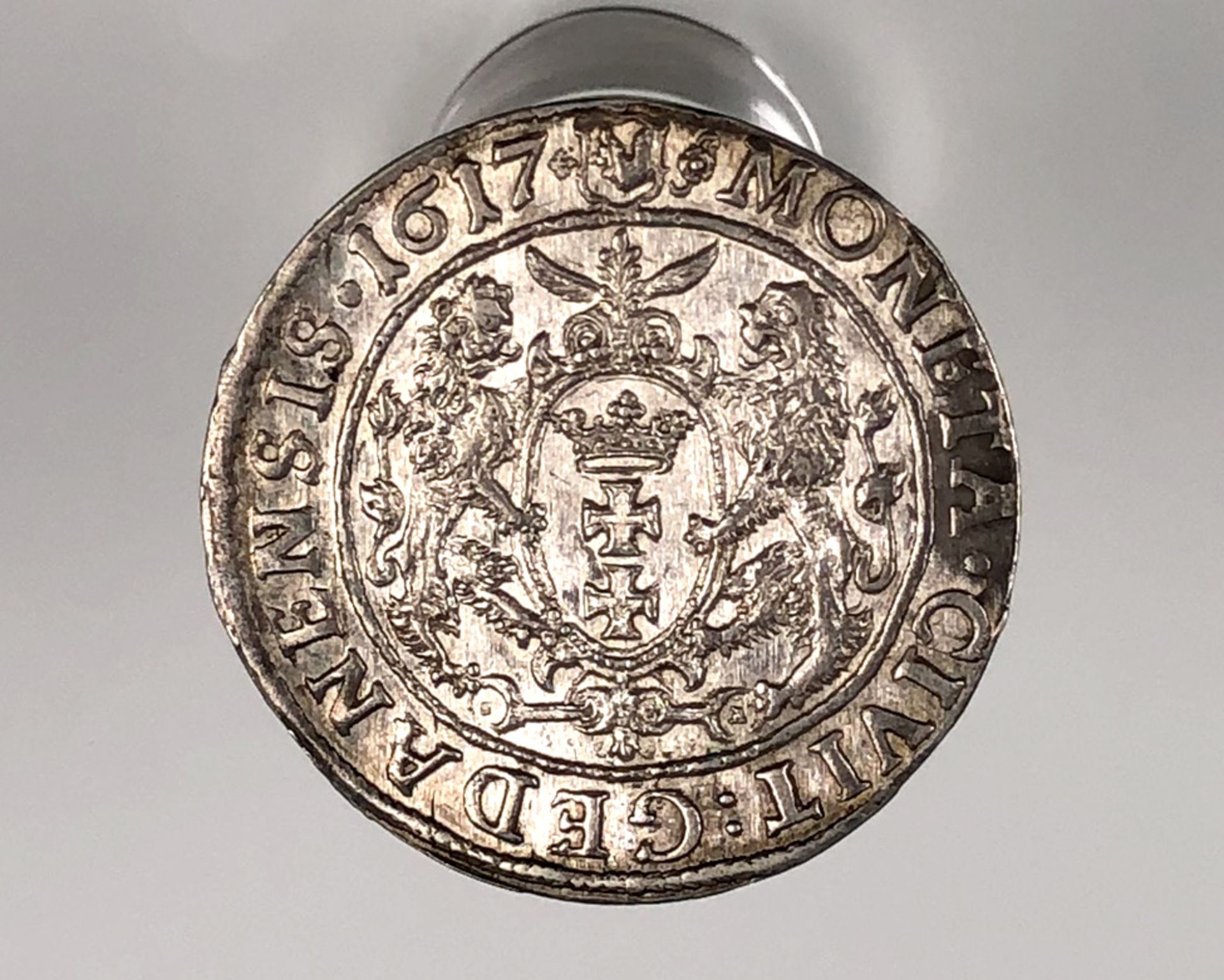 Danzig viertel Thaler 1617 Sigismund III.6,6 Gramm.Danzig viertel Thaler 1617 Sigismund III.6,6