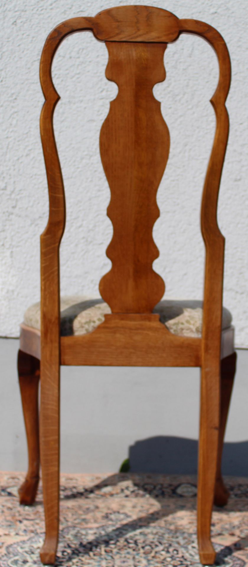 4 Stühle. Ebonisiert. Holland Stil.108(49) cm x 49 cm x 43 cm.4 chairs. Ebonized. Holland style. - Image 3 of 6