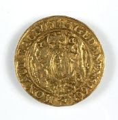 Danzig Dukat 1661 Gold. Johann Kasimir (1649 - 1668).3,4 Gramm. Dutkowski/Suchanek 315 I; Fb. 24;