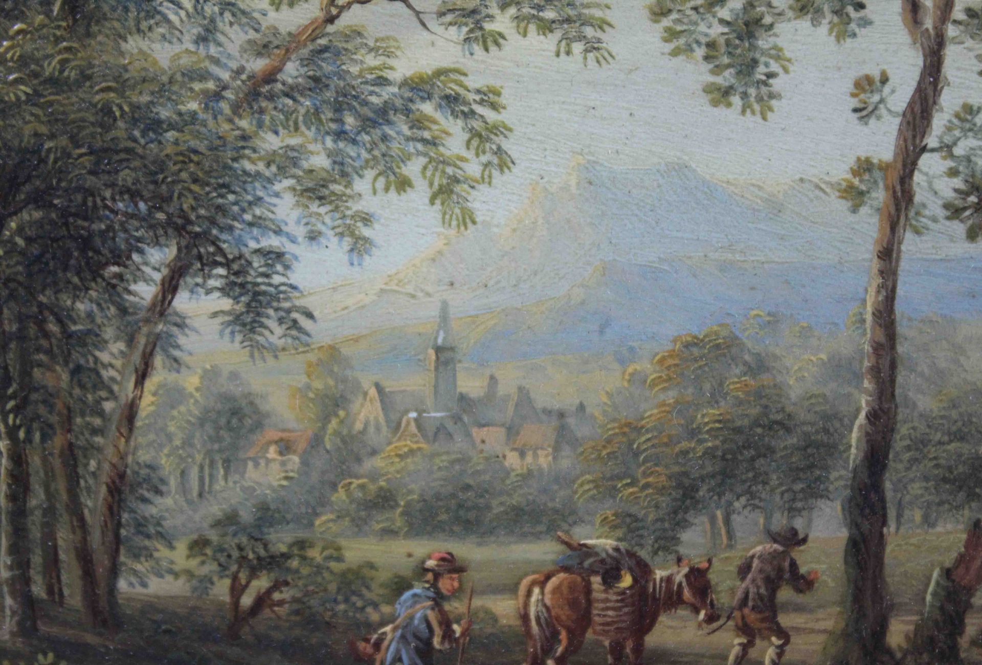 Franz HOCHECKER (1730 - 1782). Allegorie des Herbstes.23 cm x 31 cm. Gemälde. Öl auf Holz. Keine - Image 6 of 11