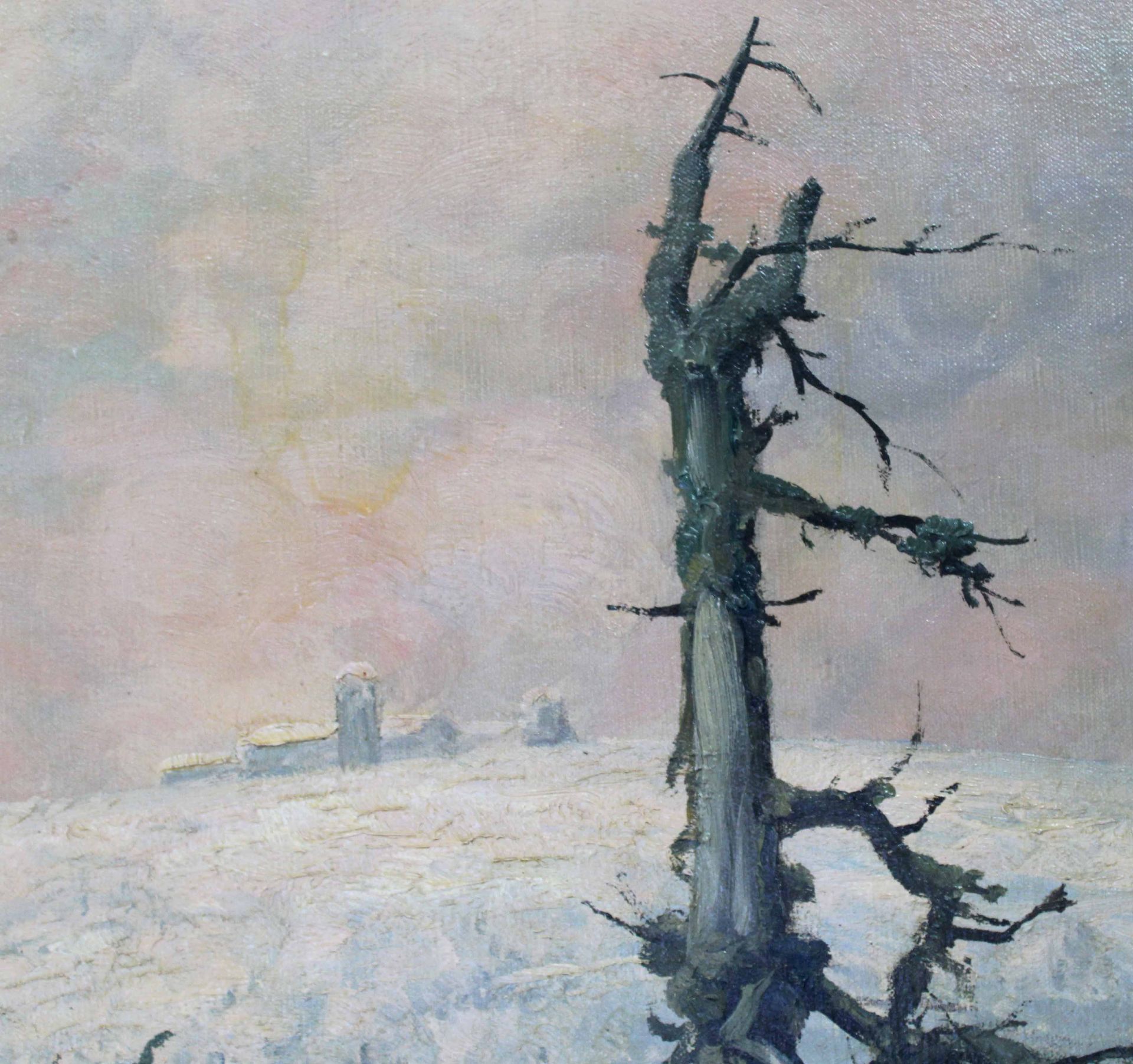 Carl ZIMMERMANN (1863 - 1930). Auerhahn und Rebhuhn vor der Schneekoppe.80 cm x 125 cm. Gemälde. - Image 15 of 17