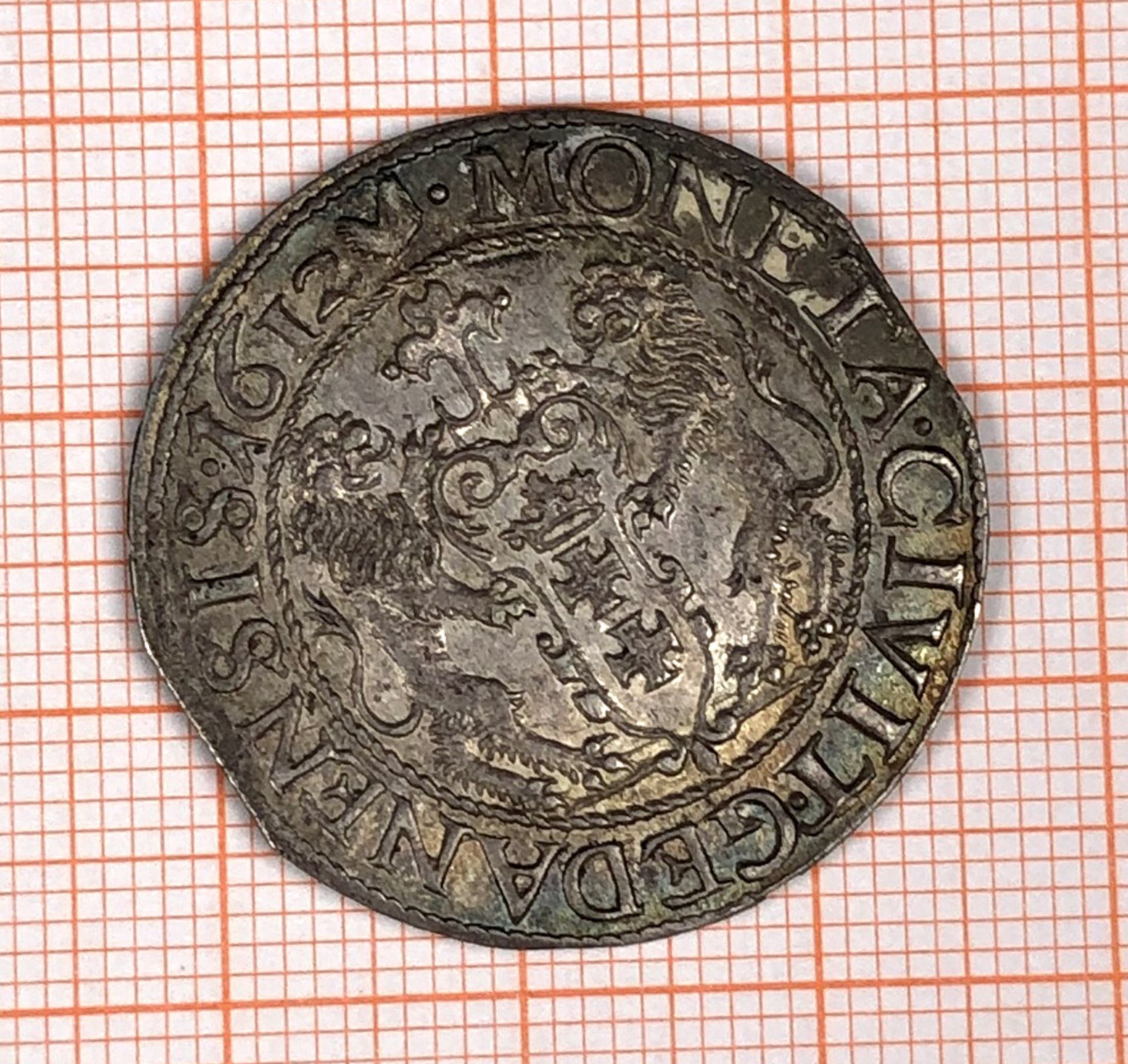 Danzig viertel Thaler 1612 Sigismund III.6,8 Gramm.Danzig viertel Thaler 1612 Sigismund III.6,8 - Bild 4 aus 5