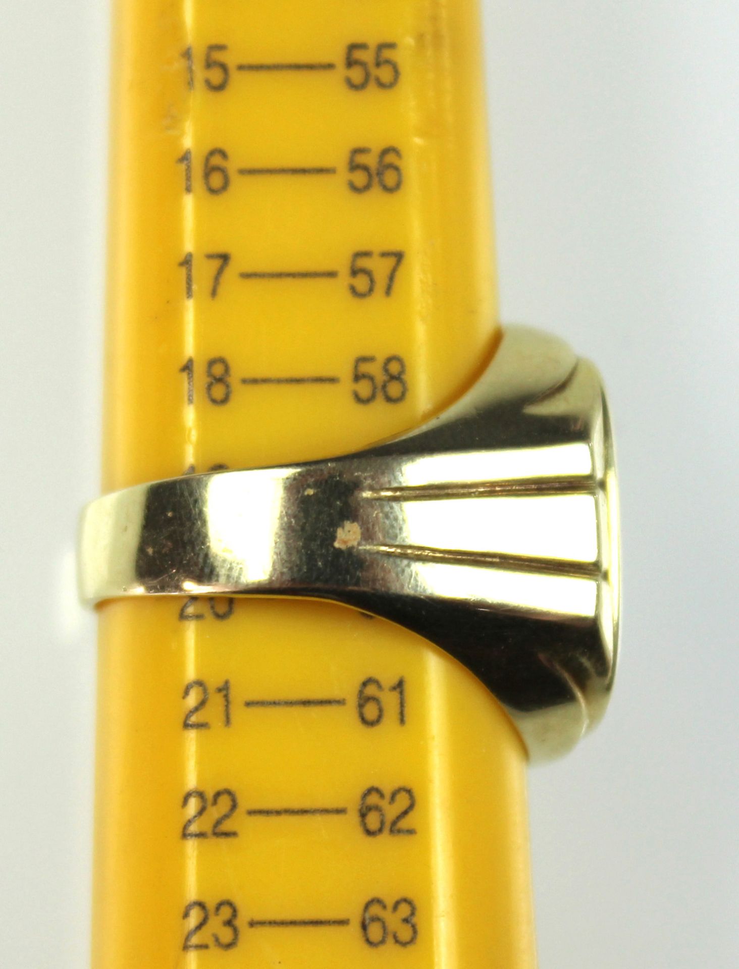 7 Ringe. Gelb Gold 585.37,2 Gramm Gesamtgewicht. Unter anderem mit Brillanten / Diamanten und - Bild 13 aus 17