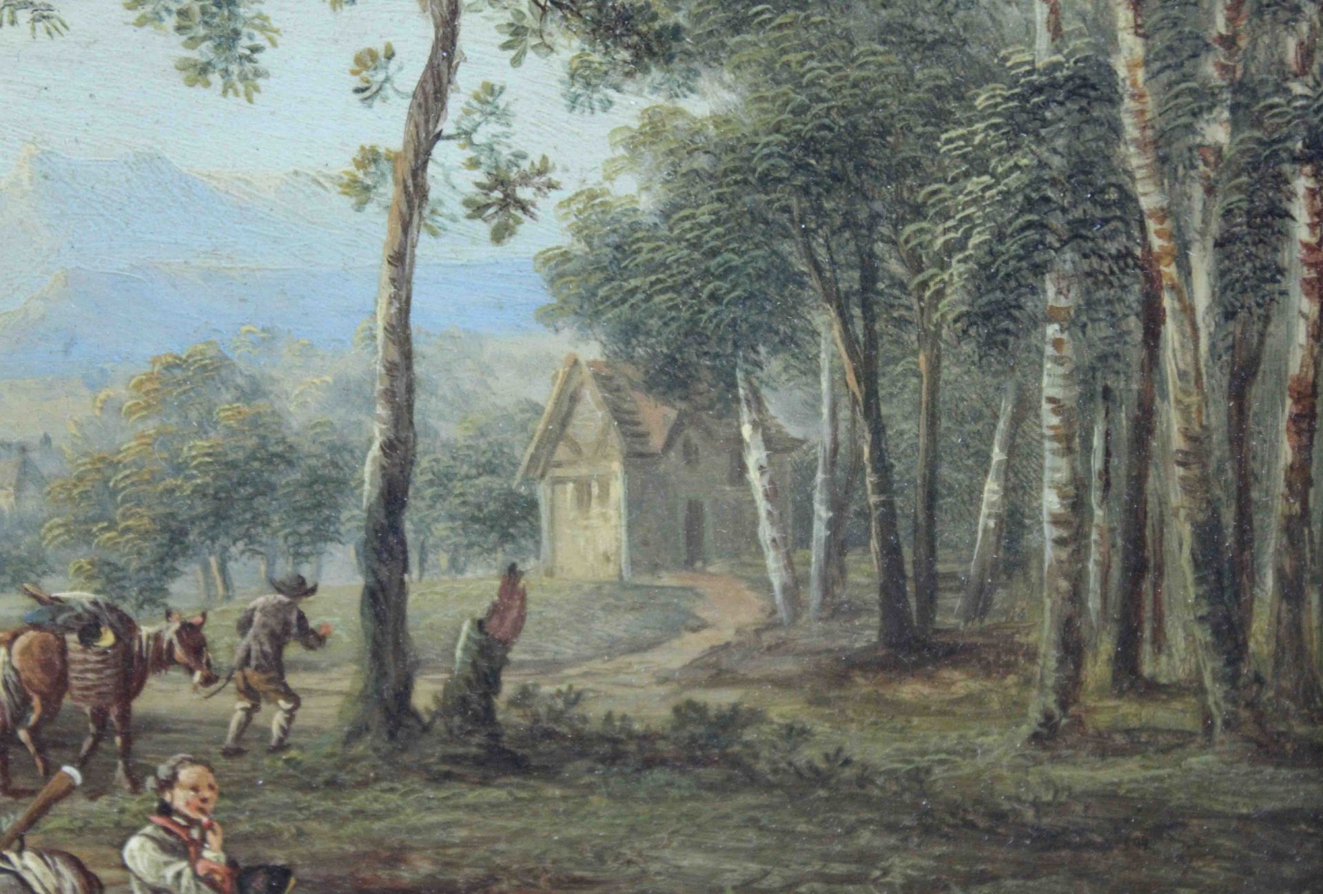 Franz HOCHECKER (1730 - 1782). Allegorie des Herbstes.23 cm x 31 cm. Gemälde. Öl auf Holz. Keine - Image 9 of 11