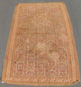 Senneh Kelim Perserteppich. Iran. Antik, circa 150 - 200 Jahre alt.190 cm x 135 cm. Handgewebt.
