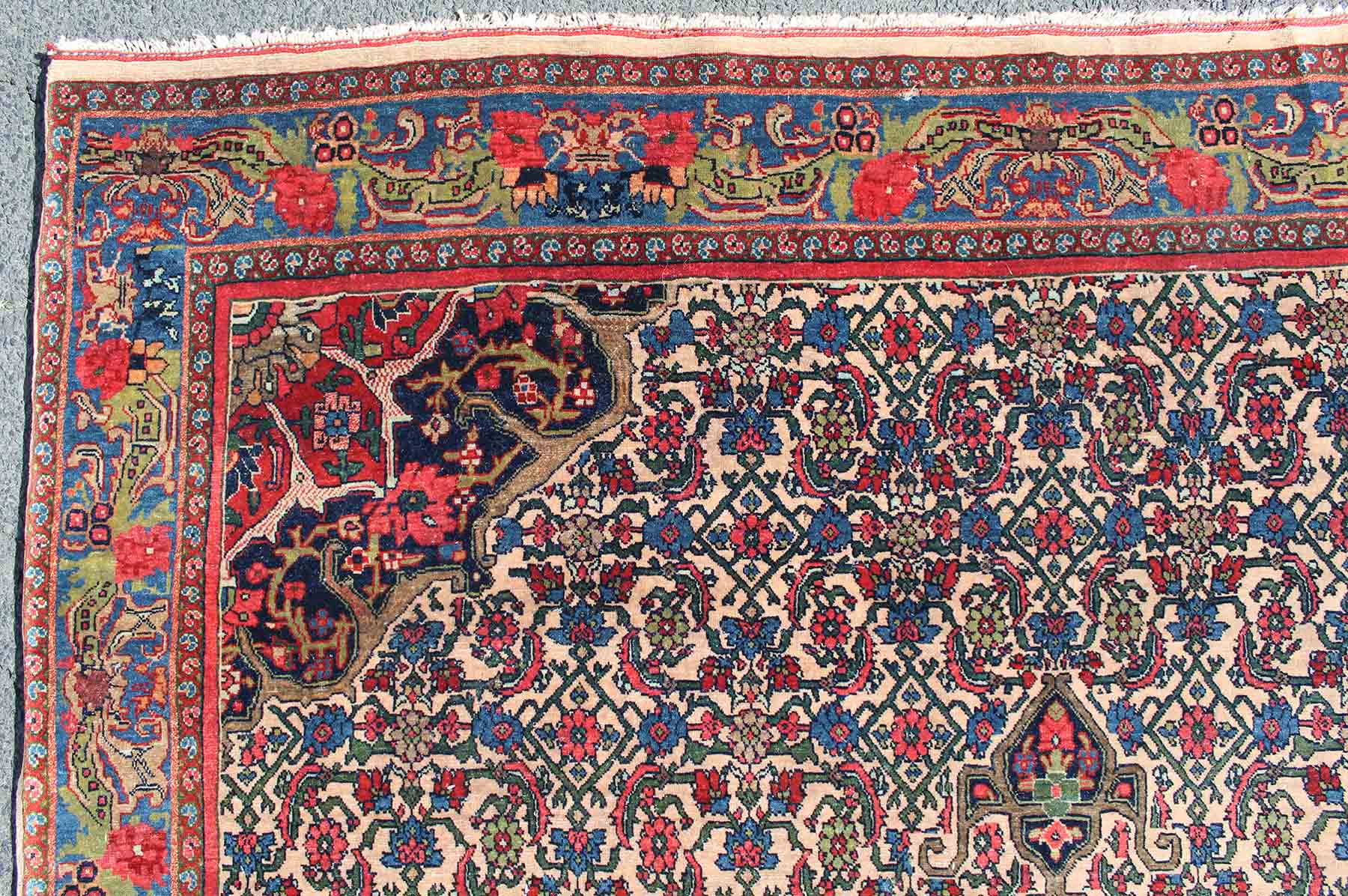 Bidjar Perserteppich. Iran. Circa 70 - 100 Jahre alt.202 cm x 152 cm. Handgeknüpft. Wolle auf - Image 14 of 16