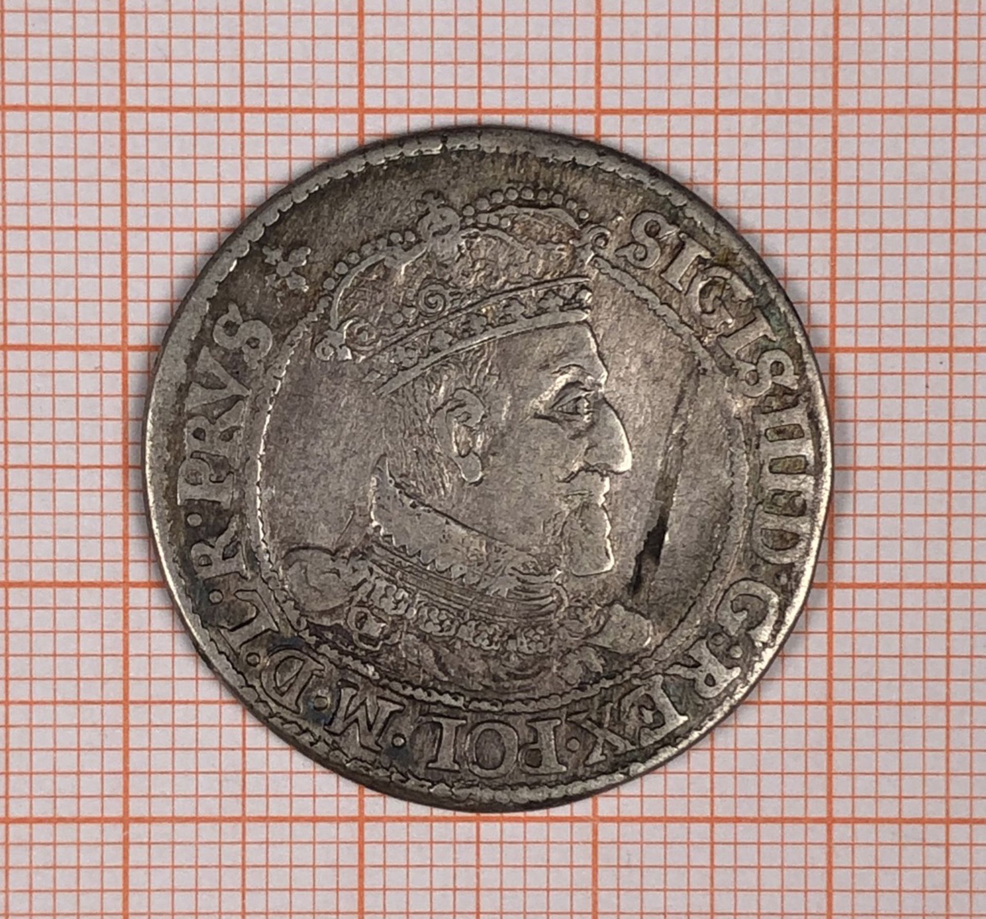 Danzig "Viertel Thaler" 1619 Sigismund III.6,4 Gramm.Danzig "Viertel Thaler" 1619 Sigismund III.6, - Bild 4 aus 5