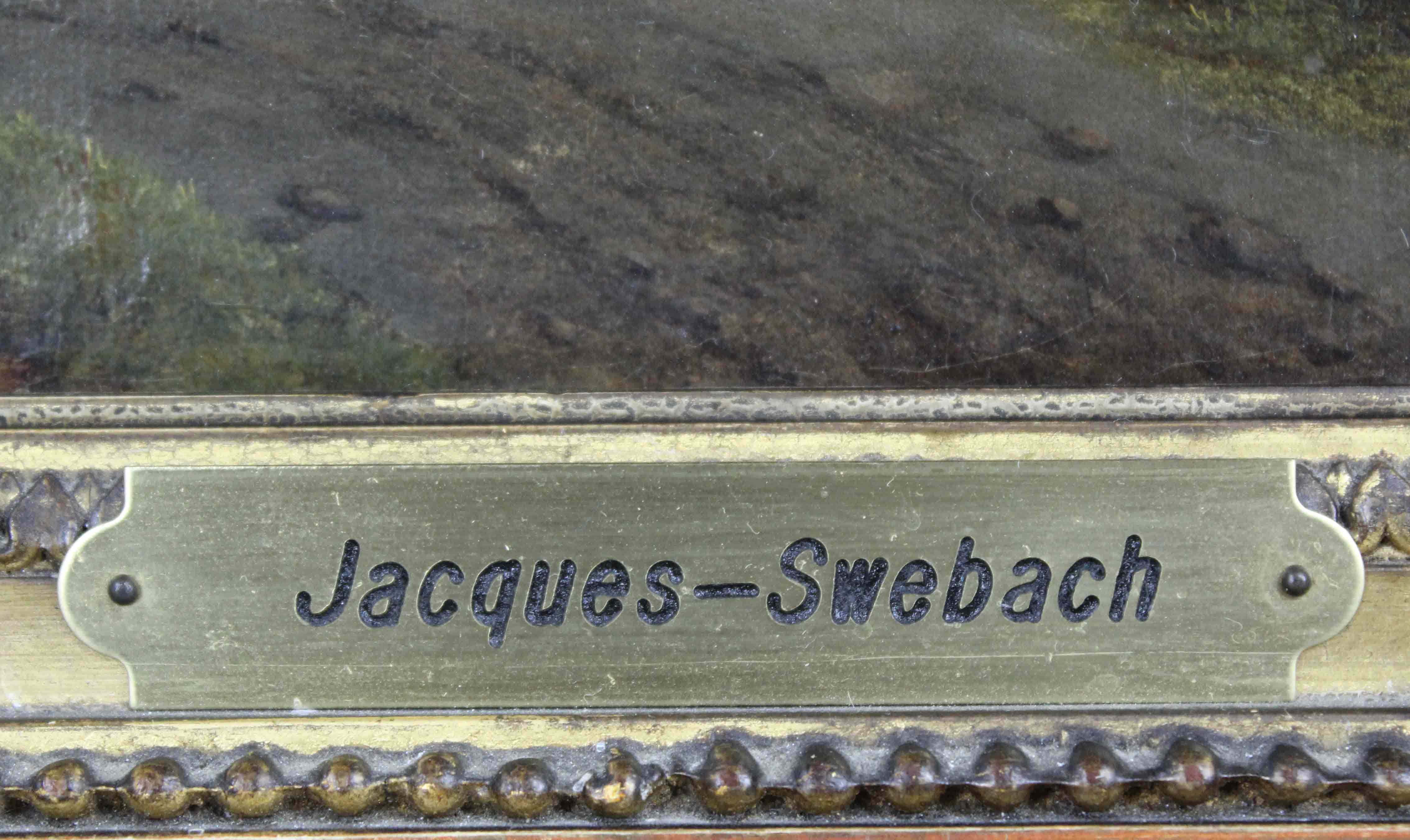 Jacques François Joseph SWEBACH (1769 - 1823). Kutsche.21,5 cm x 27,5 cm. Gemälde. Öl auf - Image 6 of 9