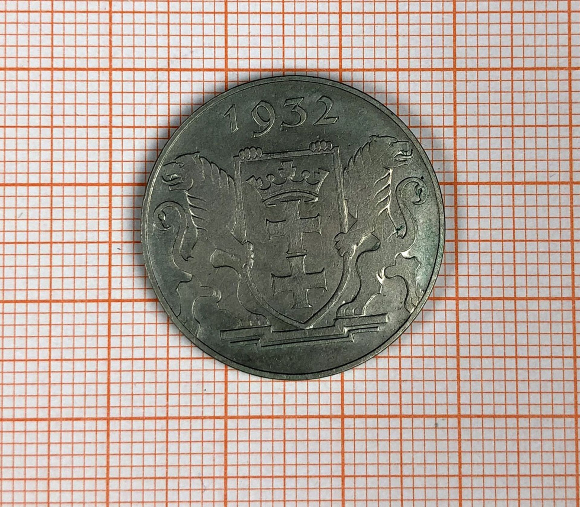 Danzig 2 Gulden 1932 (J. D16).9,9 Gramm.Danzig 2 Gulden 1932 (J. D16).9,9 Gramm. - Bild 3 aus 4