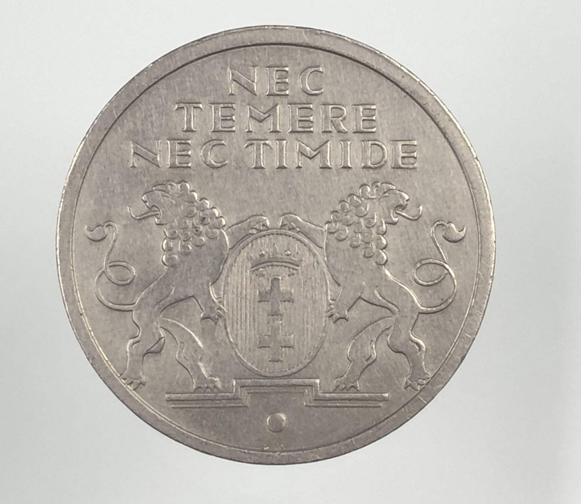 Danzig 5 Gulden 1935 (J. D19). Kogge.11 Gramm.Danzig 5 Gulden 1935 (J. D19). Kogge.11 Gramm.