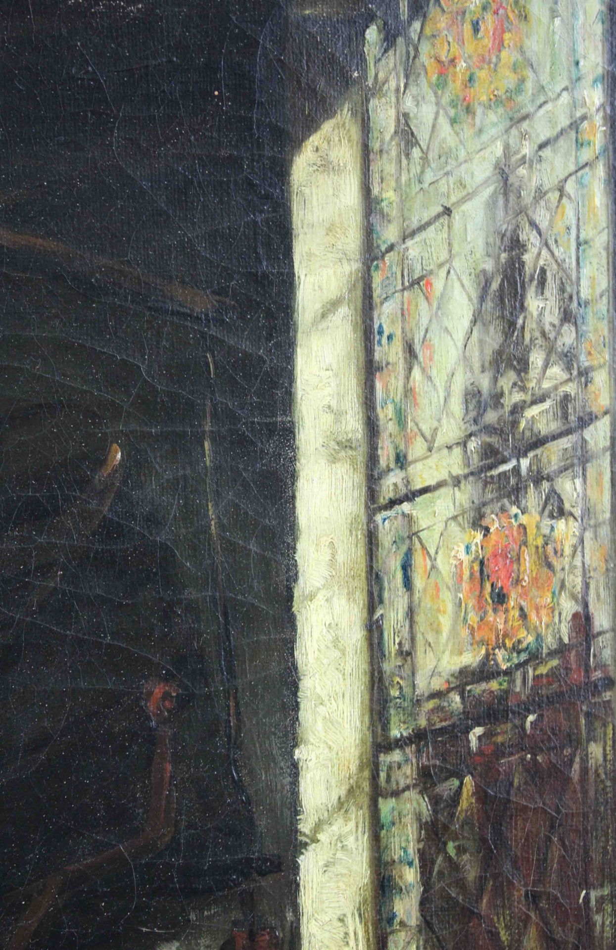 Henri DE BRAEKELEER (1840 - 1888) zuges. Schmied.72 cm x 59 cm. Gemälde. Öl auf Leinwand. Keine - Bild 9 aus 11