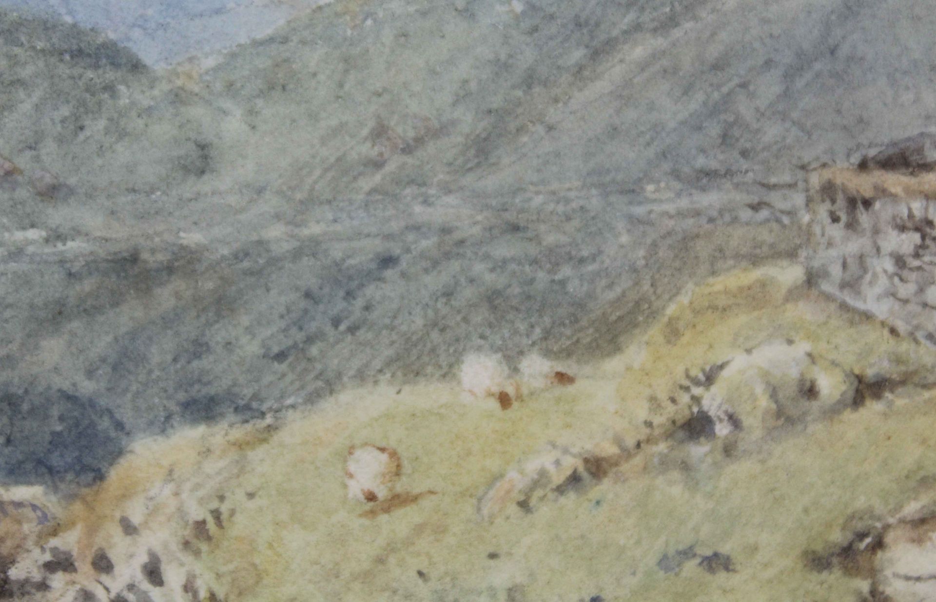 Myles Birket FOSTER (1825 - 1899). Highland stream.17 cm x 26 cm im Ausschnitt. Gemälde. - Bild 10 aus 11