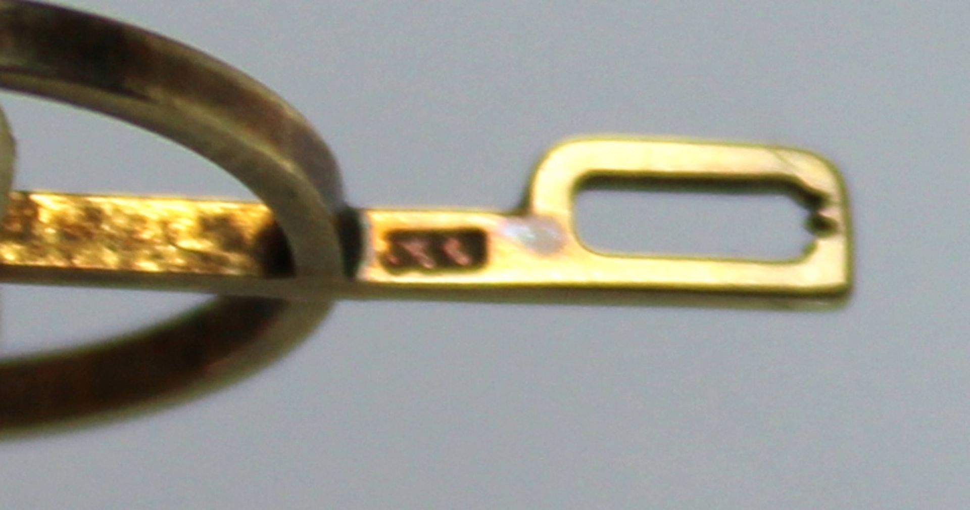Halskette, 2 Armketten, Brosche mit 2 Perlen. Gelb Gold 333.45,2 Gramm Gesamtgewicht. Bis 45,5 cm - Bild 4 aus 7
