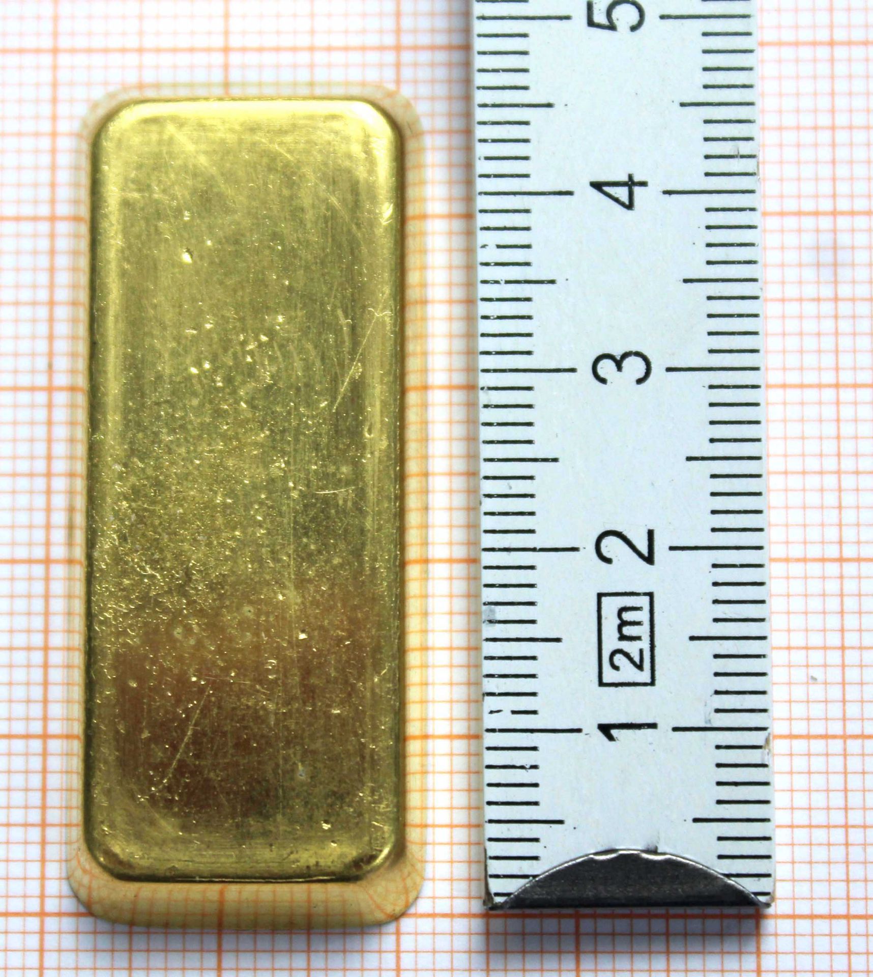 Goldbarren. Degussa 100 g.Gold boullion. Degussa 100 g. - Image 3 of 4