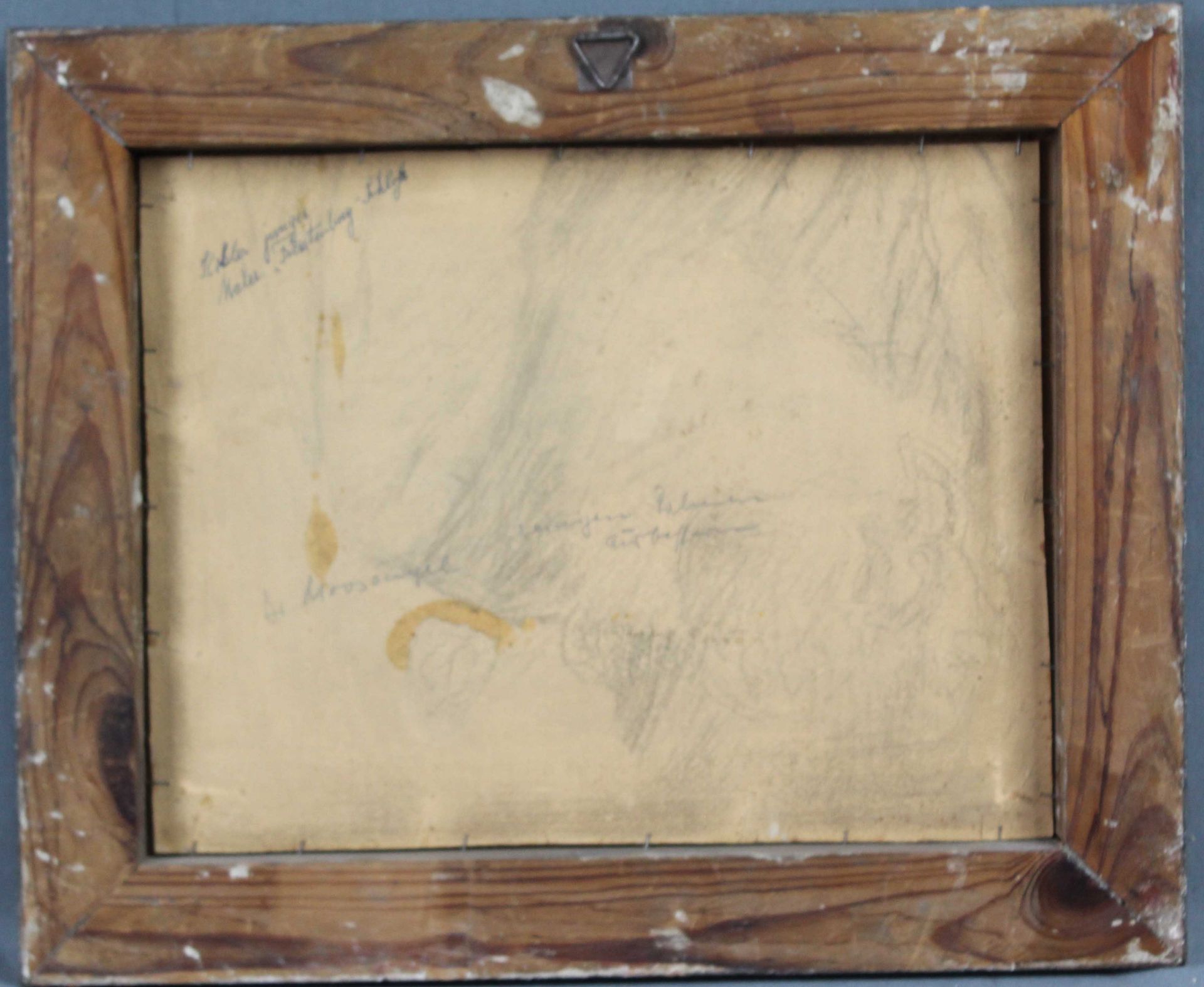 2 Gemälde, jeweils Öl auf Tafel. Landschaften.Georg GREVE-LINDAU (1876 - 1963). "Weimar August - Bild 16 aus 17