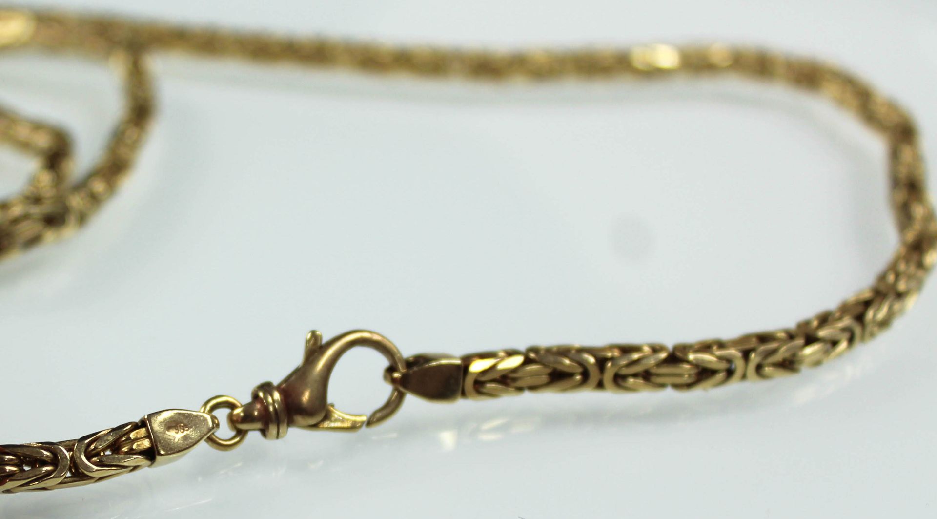Königskette Gelb Gold 585. 52,6 Gramm. Circa 53 cm lang.Necklace yellow gold 585. 52,6 grams. - Bild 7 aus 11