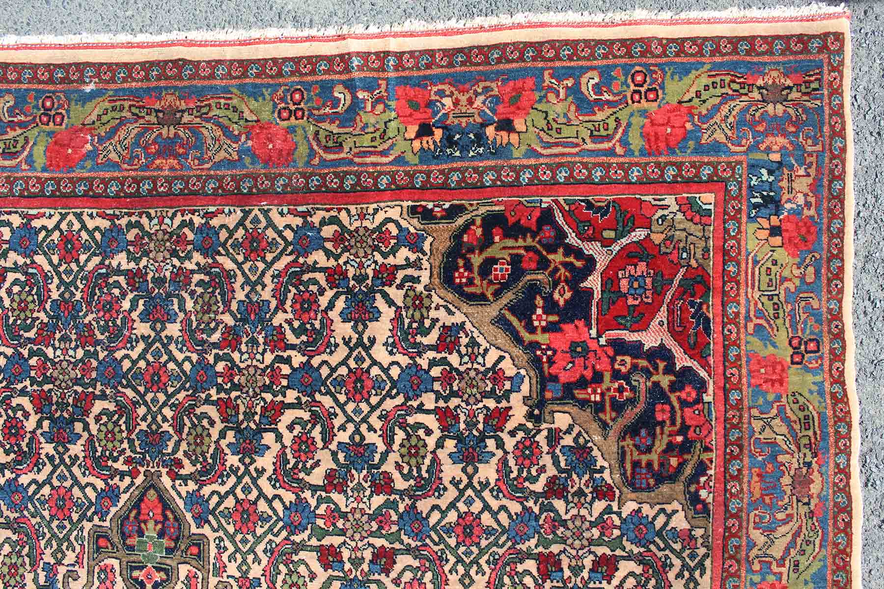 Bidjar Perserteppich. Iran. Circa 70 - 100 Jahre alt.202 cm x 152 cm. Handgeknüpft. Wolle auf - Image 15 of 16