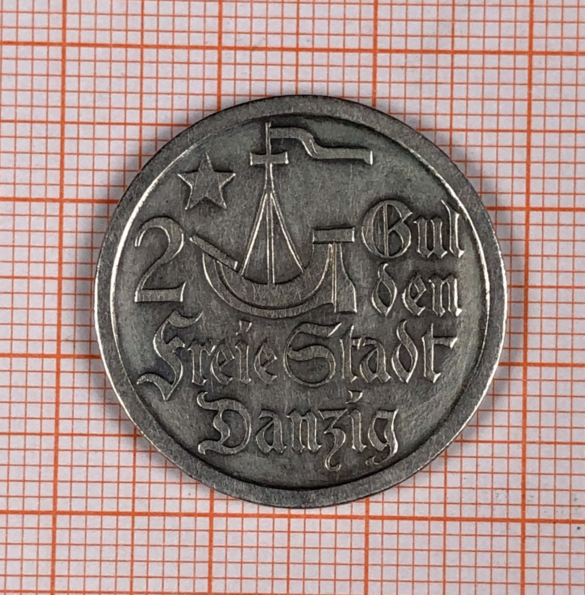 Danzig. 2 Gulden 1923 (J. D8).9,8 Gramm.Danzig. 2 Gulden 1923 (J. D8).9,8 Gramm. - Bild 4 aus 5