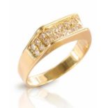 Ring mit Brillanten,