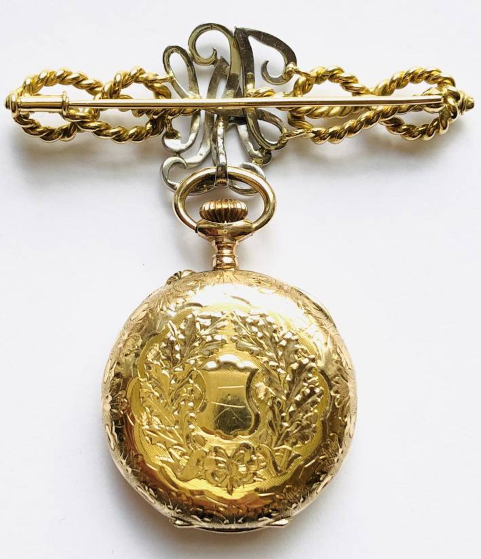 Chatelaine Damentaschenuhr, - Bild 3 aus 6