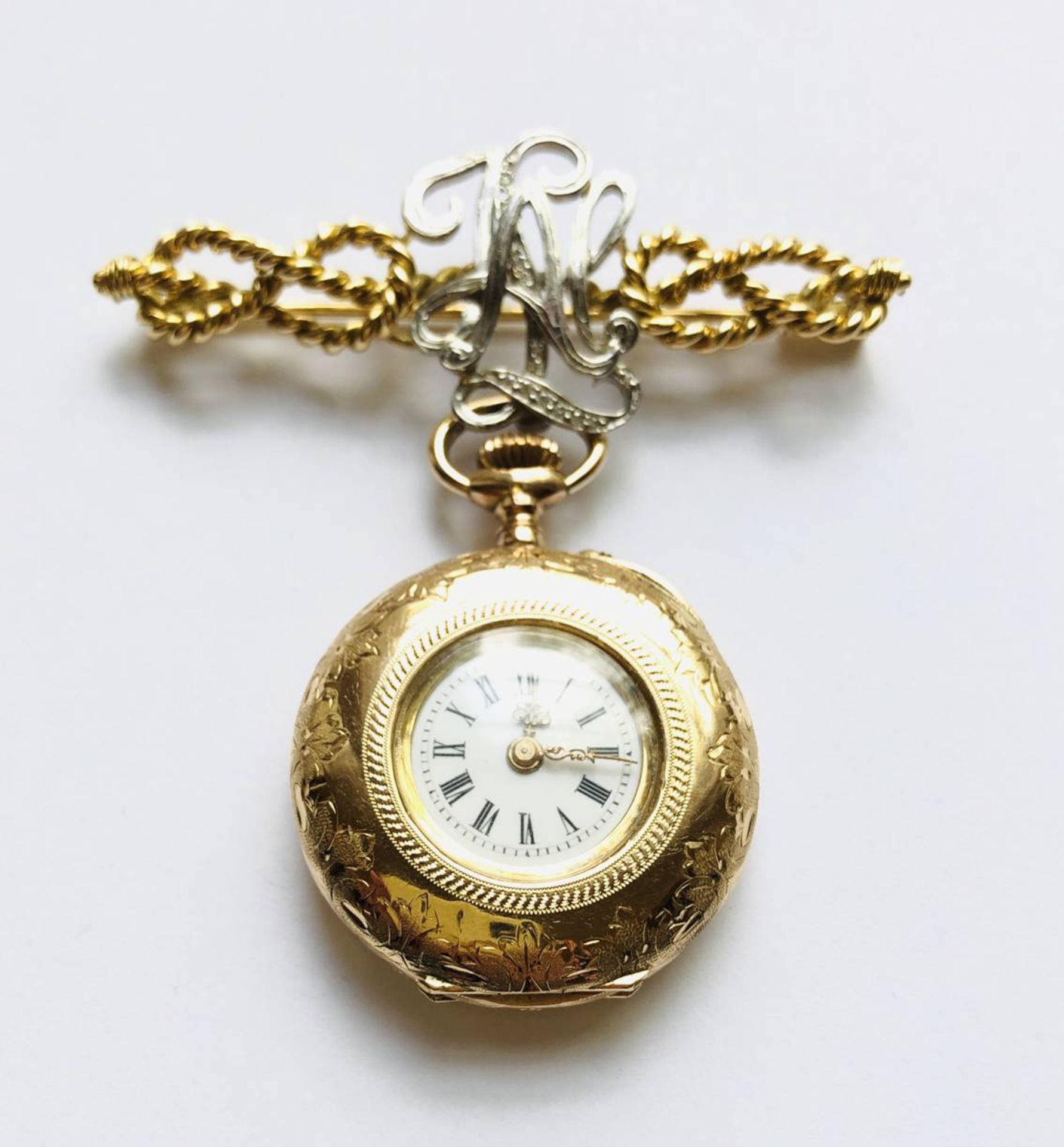 Chatelaine Damentaschenuhr, - Bild 2 aus 6