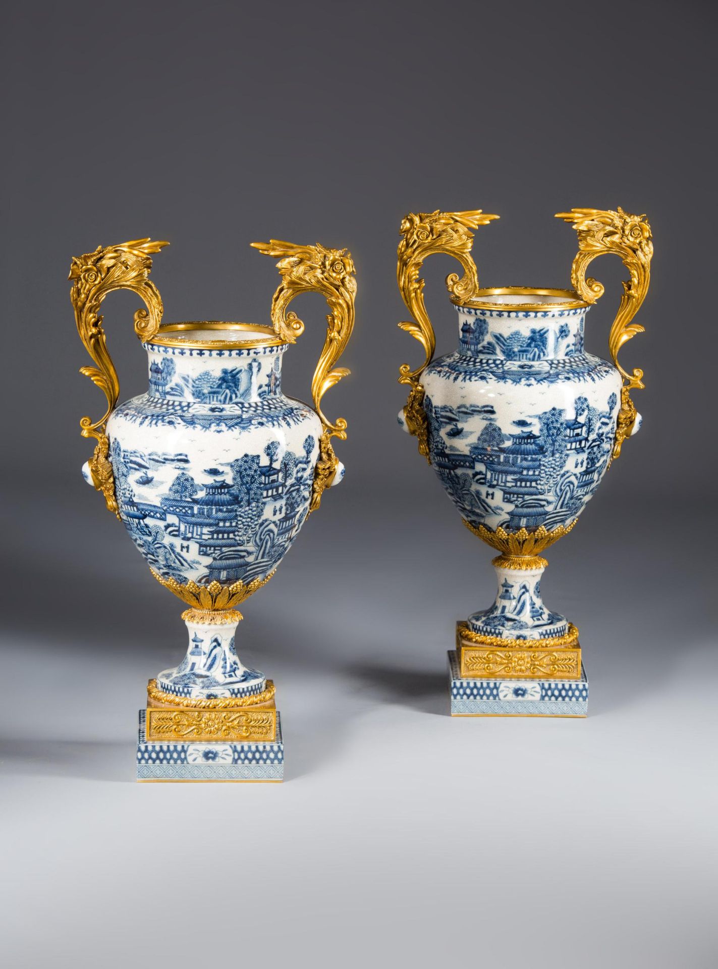 Paar prunkvolle Vasen - Image 2 of 2