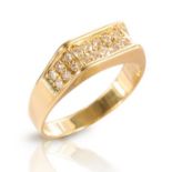 Ring mit Brillanten,