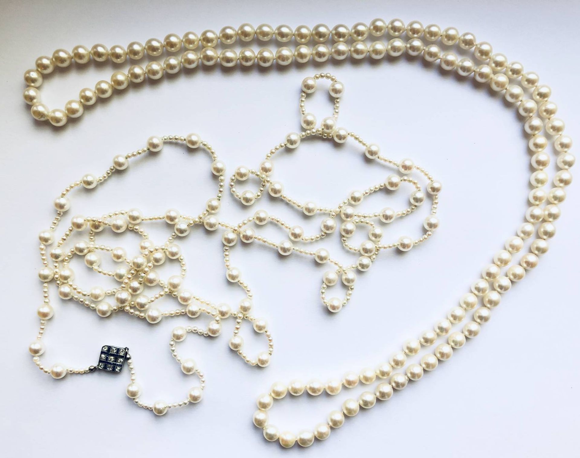 2 Perlenketten, - Bild 2 aus 3