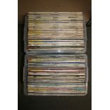 Four boxes of 12 in records, mainly classical [upstairs shelves] FOR DETAILS OF ONLINE BIDDING ON