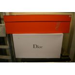 A large Hermes of Paris packing box (12 x 42 x 17 in) containing a further five Hermes boxes, and