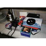 A DVD-RW player, camera, a pair of binoculars, a small reading lamp, etc. [G19] FOR DETAILS OF