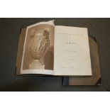 Two bound volumes of 'The Pictoral Gallery of Arts', volumes I and II [shelves top of stairs] FOR