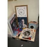 Elvis Presley: a selection of Elvis LPs and general 1960s 45 rpm records, together with an Elvis