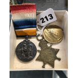 A Great War medal, Victory medal, and 1914-15 star, awarded to CZ 4625 G Mills AB RNVR FOR DETAILS